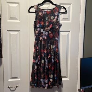 Black Milk Garden of the Dead Princess Longline Dress